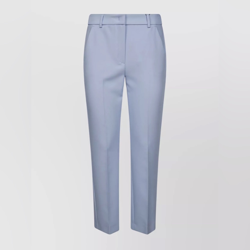 Weekend Max Mara Cigarette Pants Stretch Bistretch Light Blue Women’s Size 40